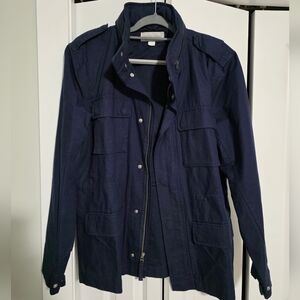 Outerknown Blue Military Field Jacket